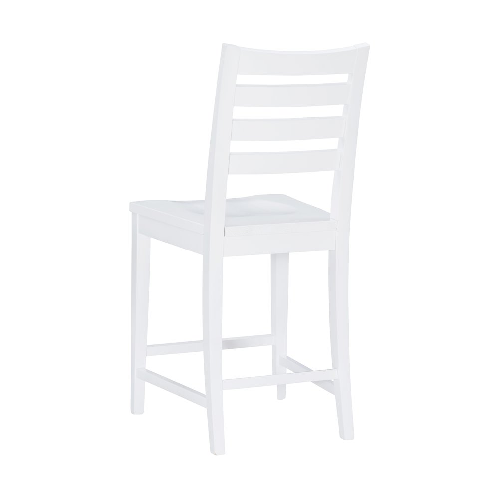 Flynn Counter Stool White Set Of 2. Picture 9
