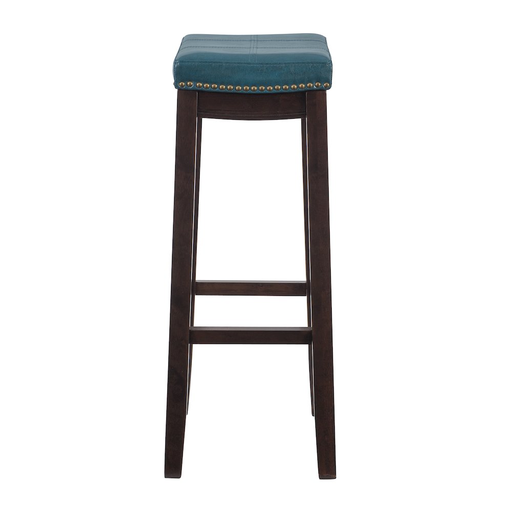 Claridge Blue Barstool. Picture 6