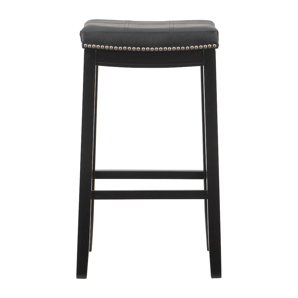 Claridge Black Barstool. Picture 1