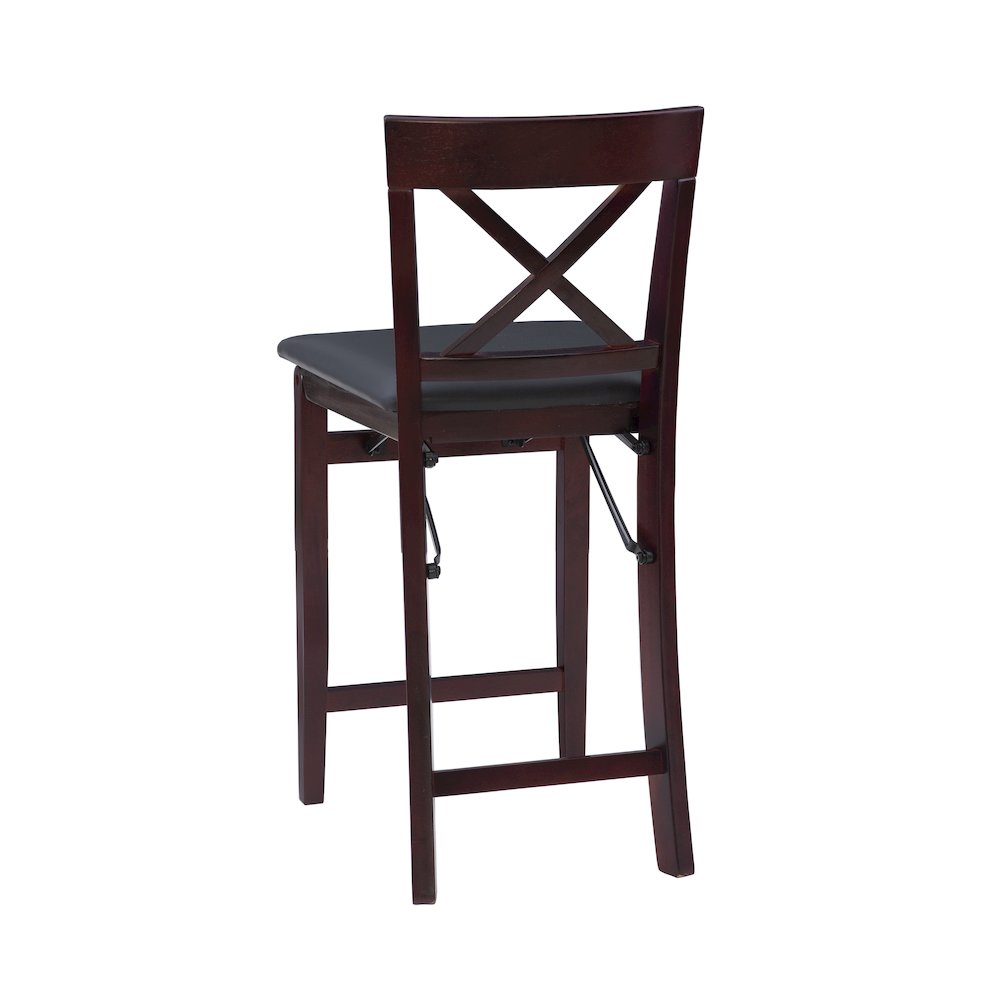 Triena 24 In X Back Folding Counter Stool. Picture 10