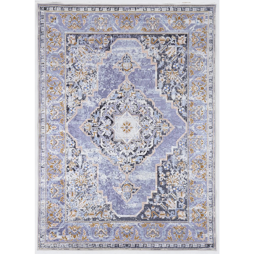 Emerald Tyler Lavender & Grey 6.7x9.7, Rug. Picture 2