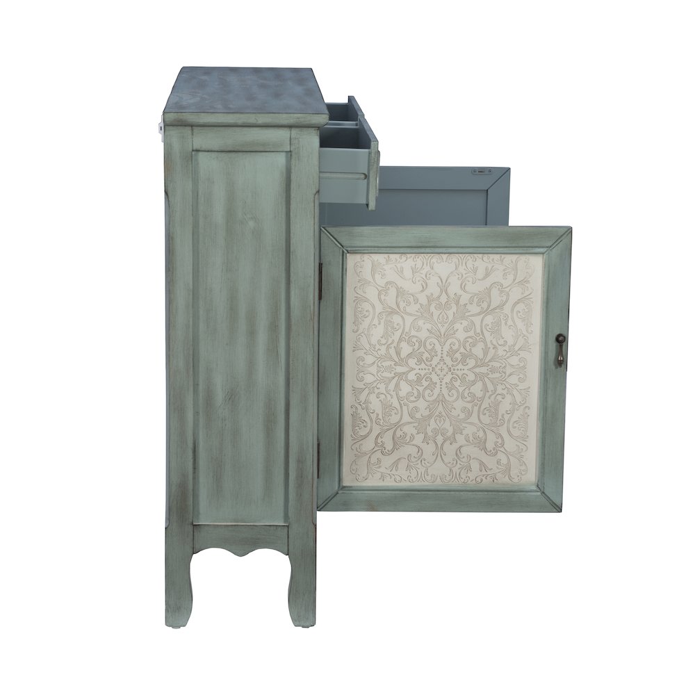 Antique Blue & White Console. Picture 8