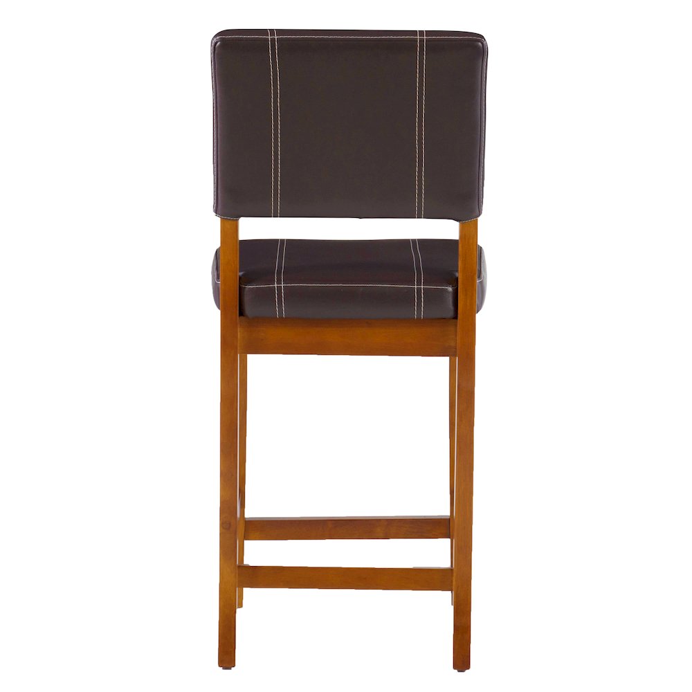 Milano Counter Stool Brown 24. Picture 5
