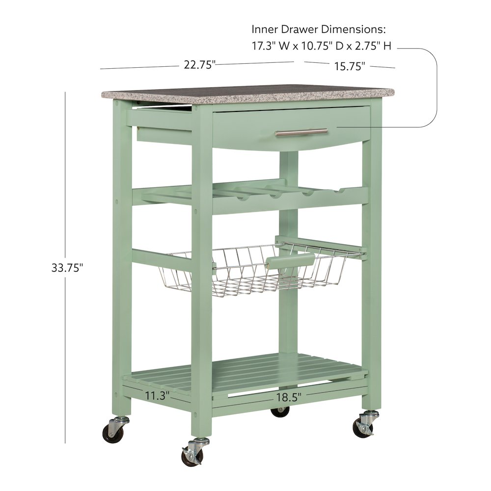 Roger Green Kitchen Island Granite Top. Picture 11