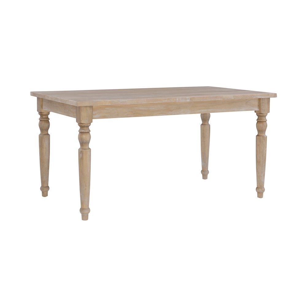 Avalon Light Natural Brown Rectangle Table. Picture 6
