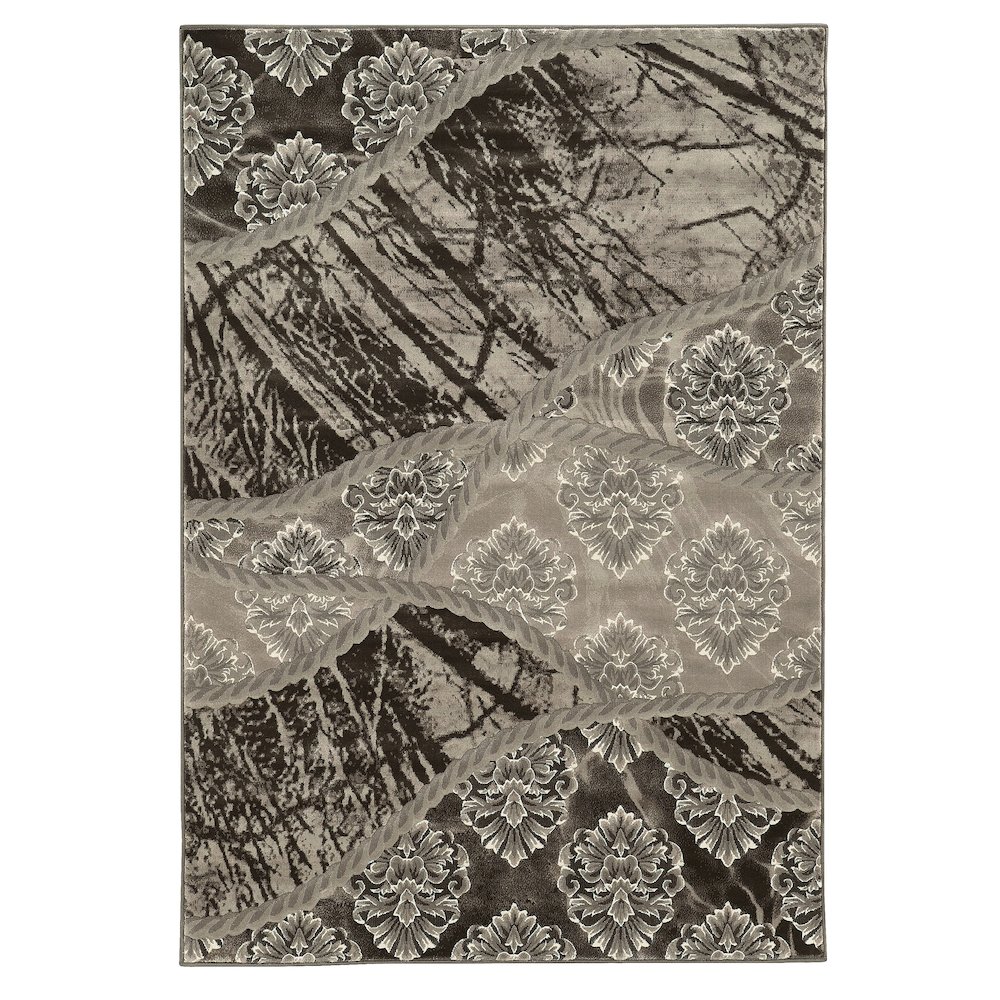 Jewel Ybor Brown & Light Brown 8x10.4, Rug. Picture 1