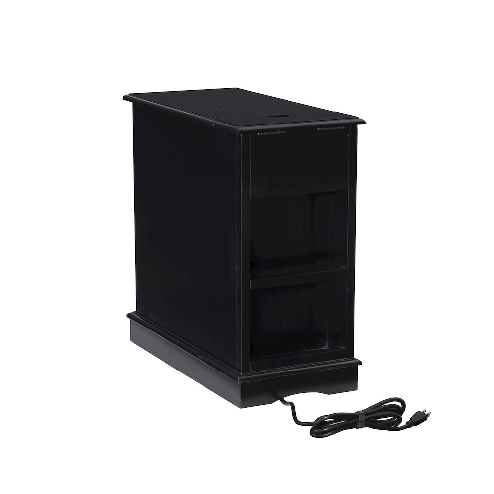 Butler Black Accent Table. Picture 12