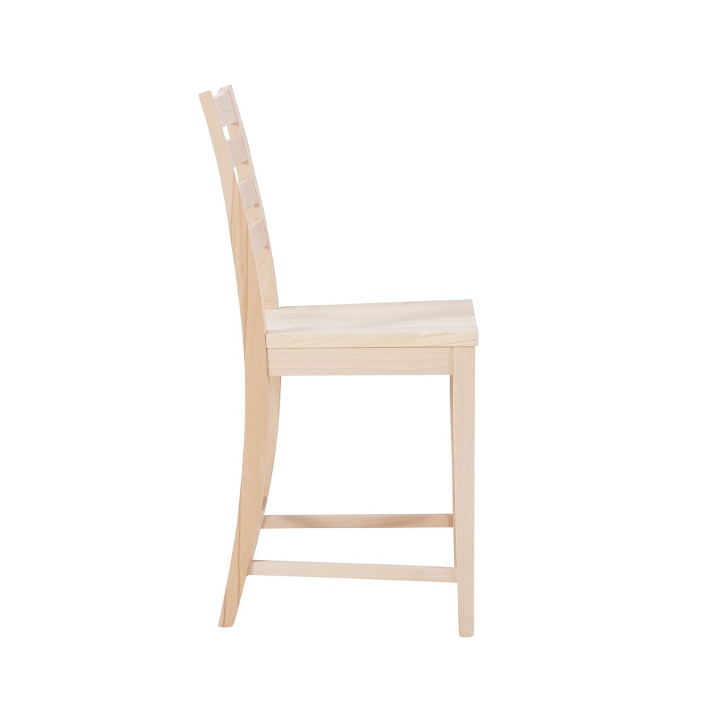 Flynn Counter Stool Unfinished Set Of 2. Picture 6