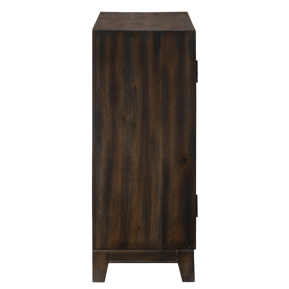 Grace Accent Cabinet Dark Brown. Picture 7