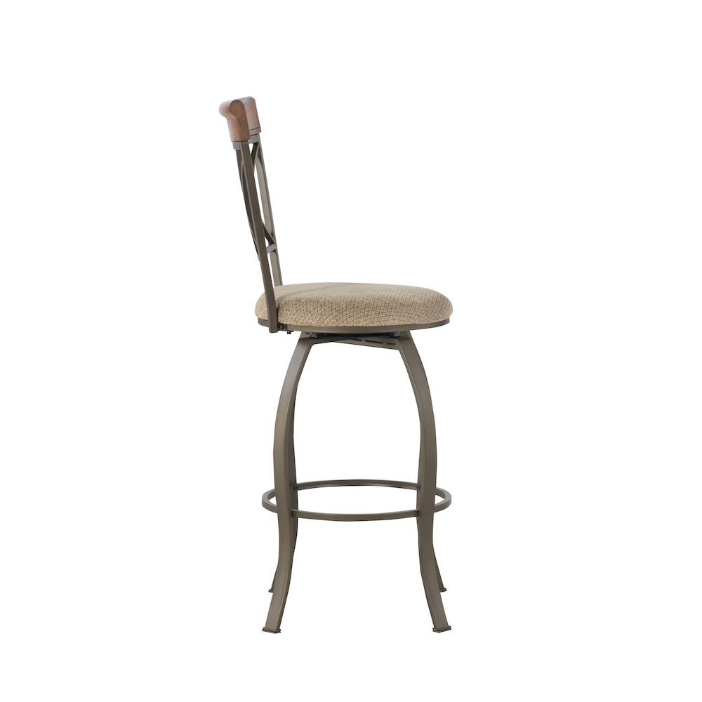 Hamilton Swivel Bar Stool. Picture 4