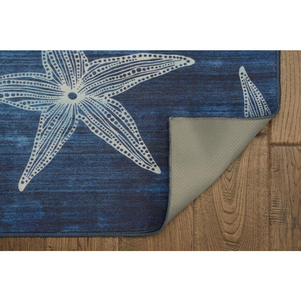 Outdoor Washable Boca Blue & Light Blue 3' X 5', Rug. Picture 5