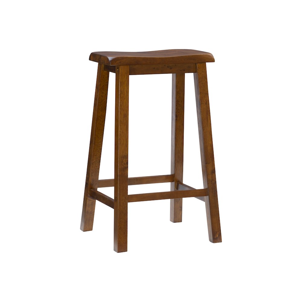 "Honey Brown" Bar Stool, 29" Seat Height - overpacked. Picture 8
