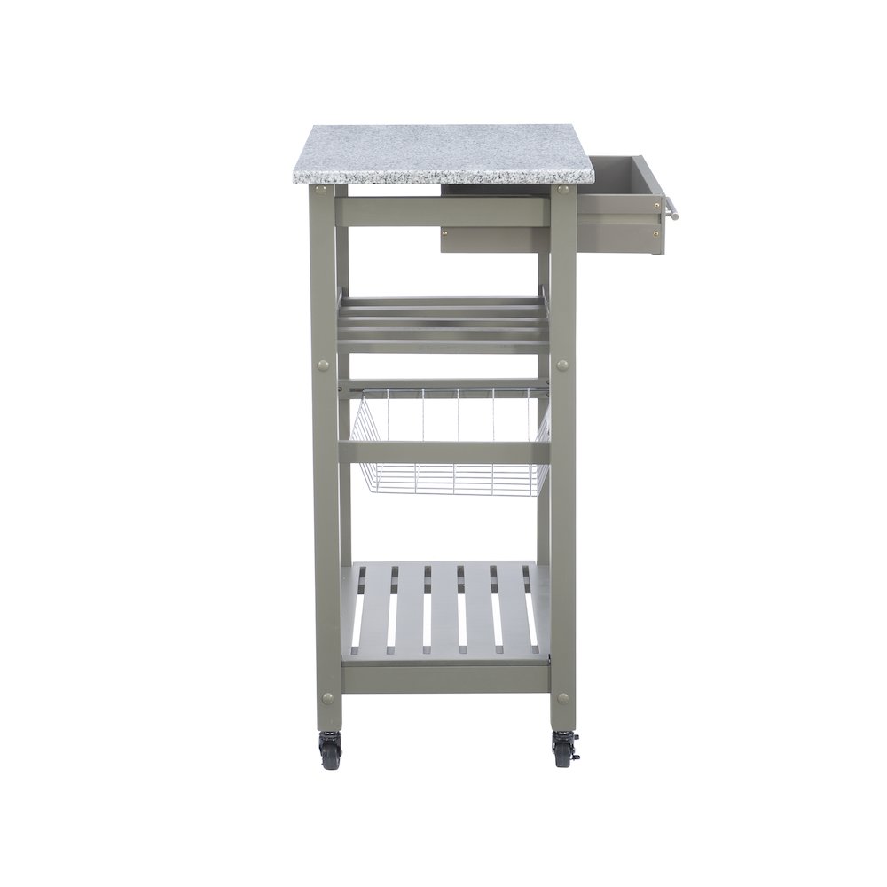 Roger Gray Kitchen Island Granite Top. Picture 8