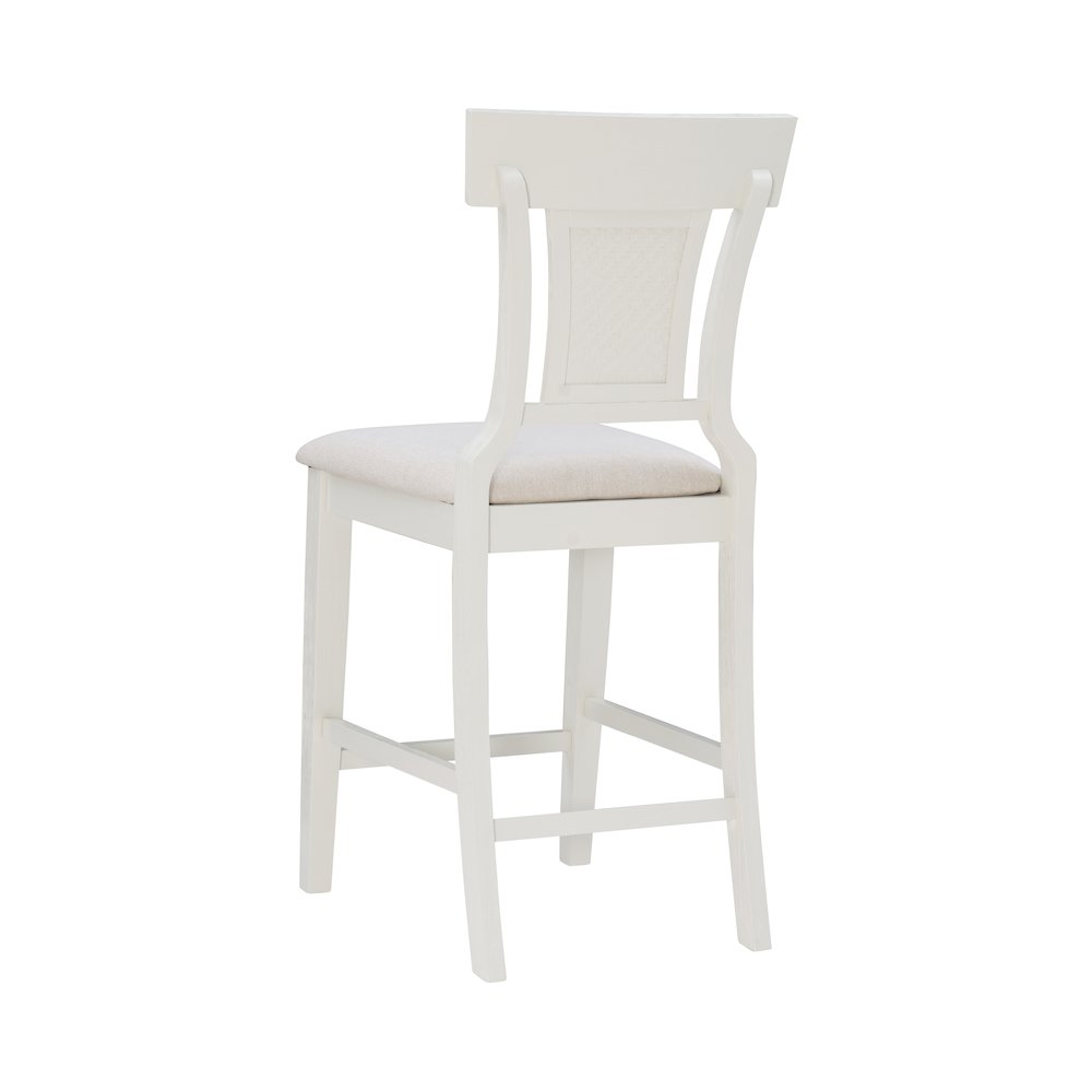 Rylan Counter Stool Creamy White. Picture 7