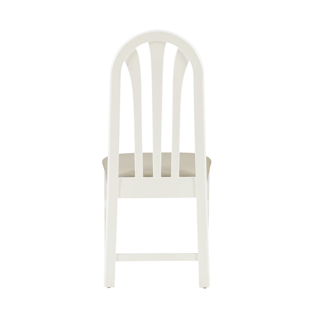 Jesper White Chair Uph Seat. Picture 9