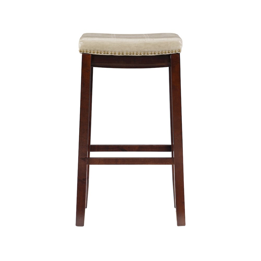 Claridge Beige Barstool. Picture 2