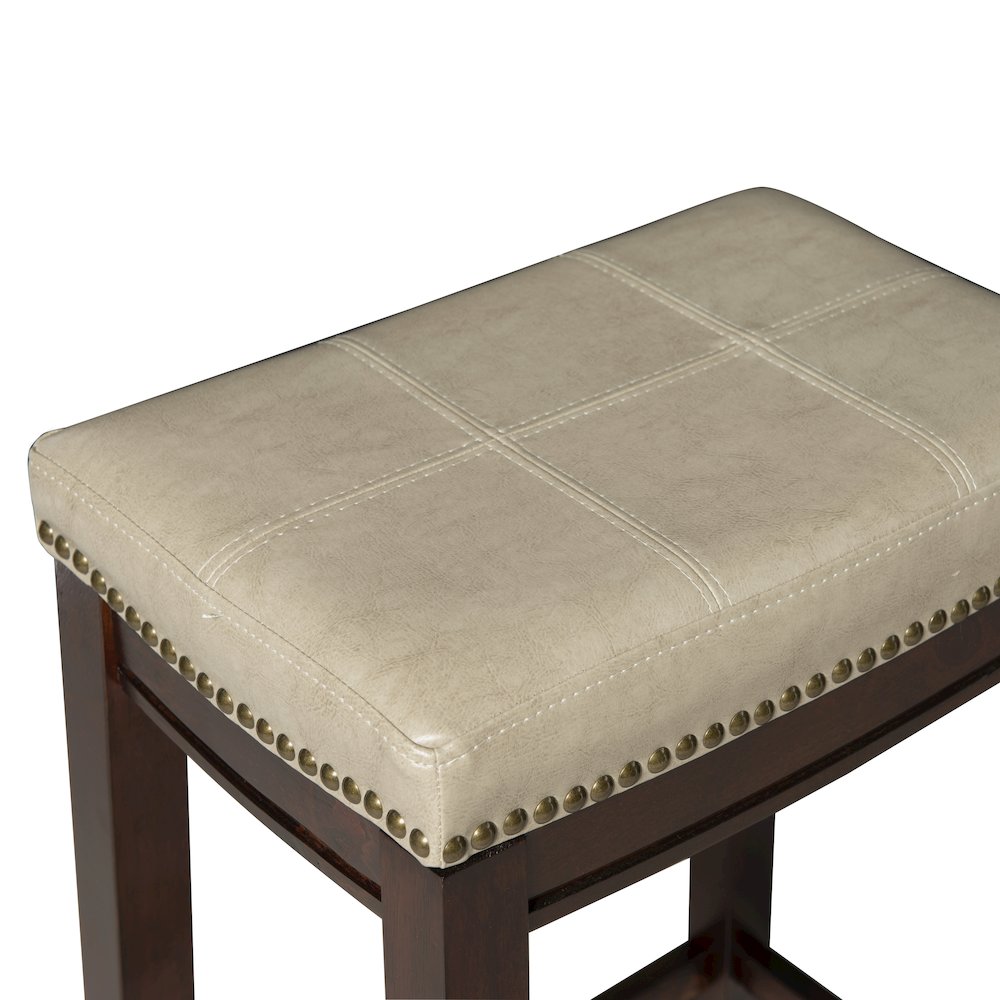 Claridge 2 Pk Beige Counter Stool. Picture 4