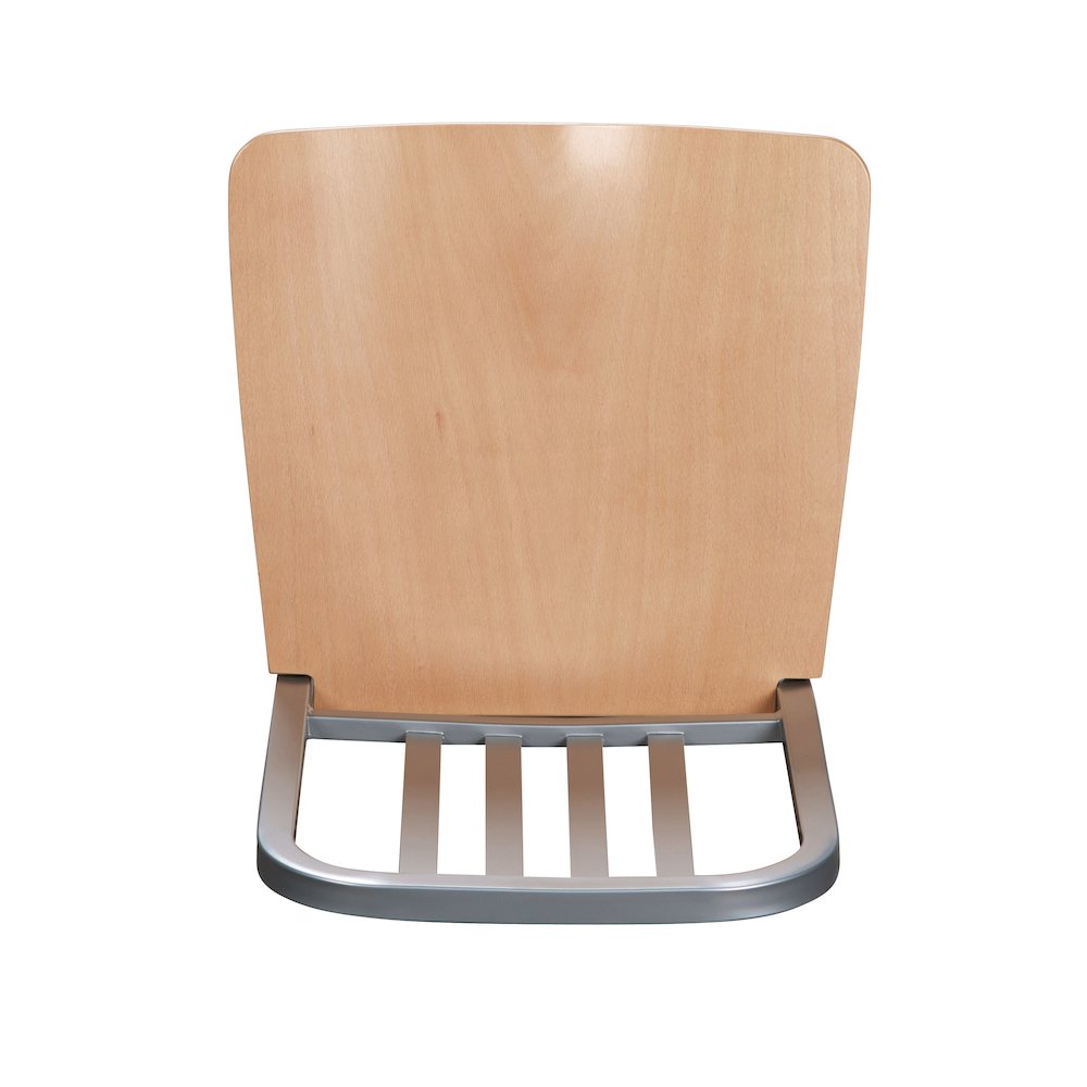 Frazier Metal Barstool Silver Set Of 2. Picture 8