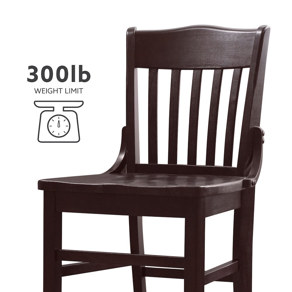 Jace Barstool Brown Set Of 2. Picture 12