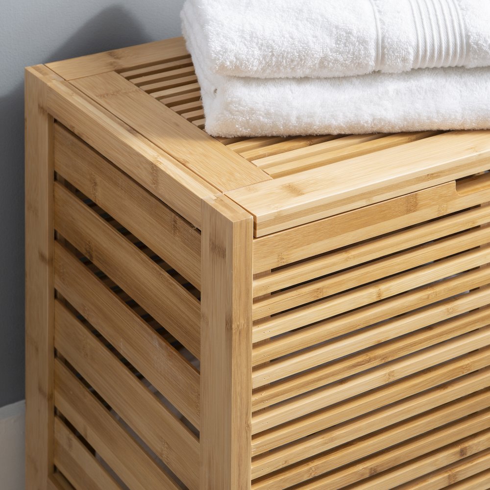 Bracken Bamboo Hamper. Picture 5
