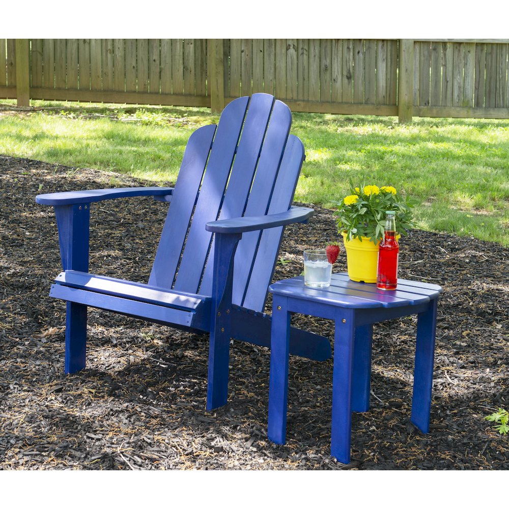 Adirondack Chair Blue. Picture 4