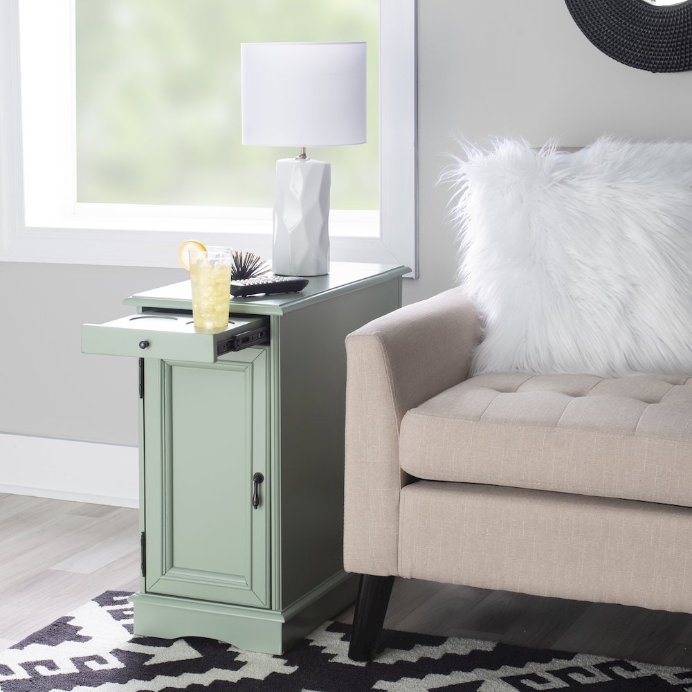Butler Aqua Accent Table. Picture 4