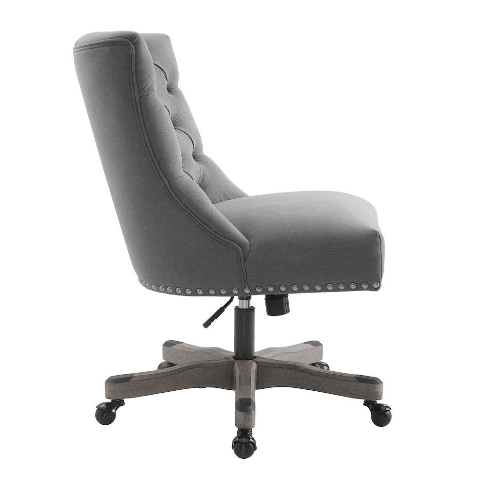 Della Office Chair, Light Gray. Picture 6