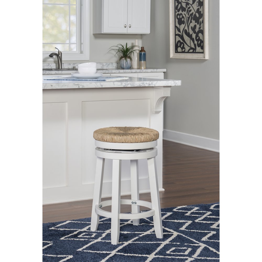 Morgan Counter Stool White. Picture 3