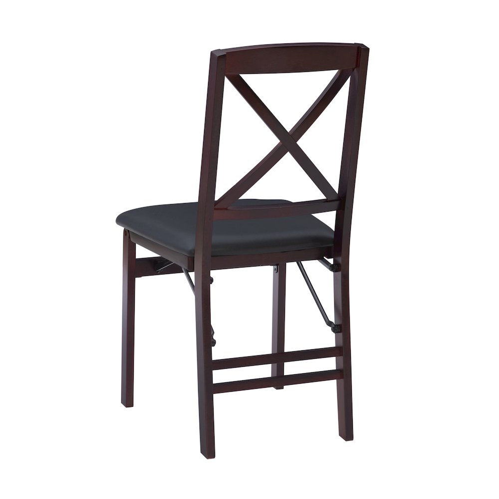 Triena 18 In X Back Folding Chair - Set Of Two. Picture 11
