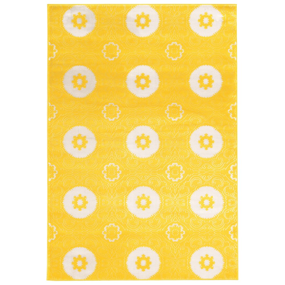 Prisma Karma Yellow 5.3x7.6, Rug. Picture 1