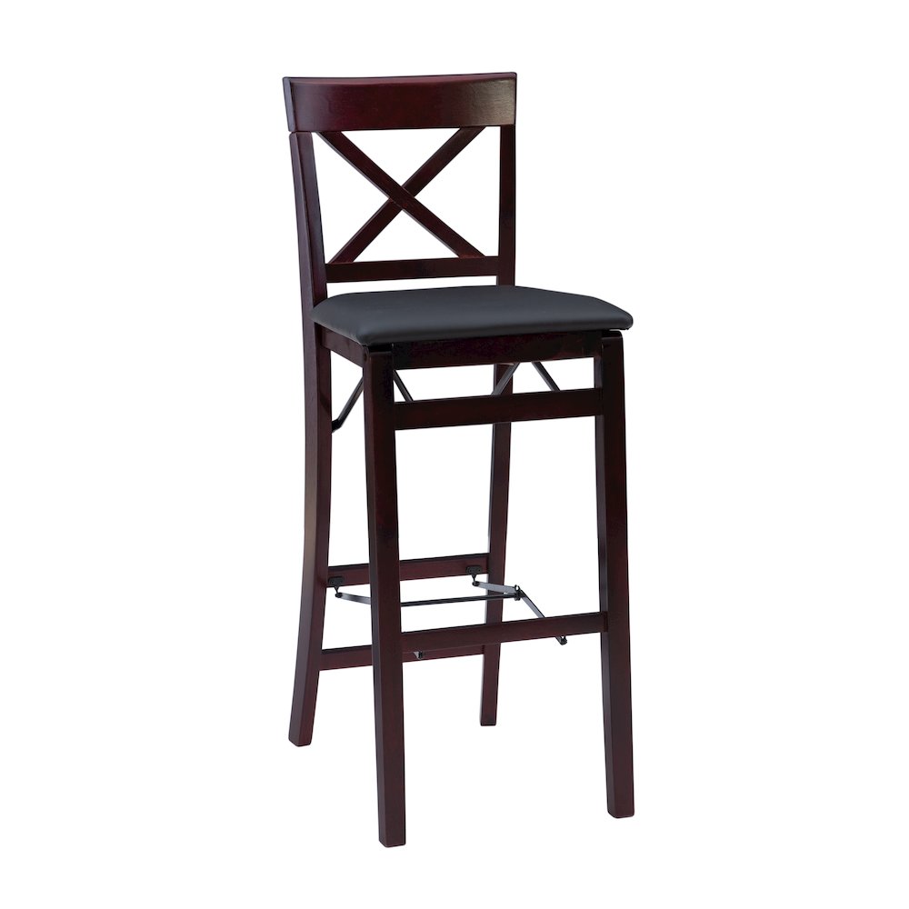 Triena 30 In X Back Folding Bar Stool. Picture 8