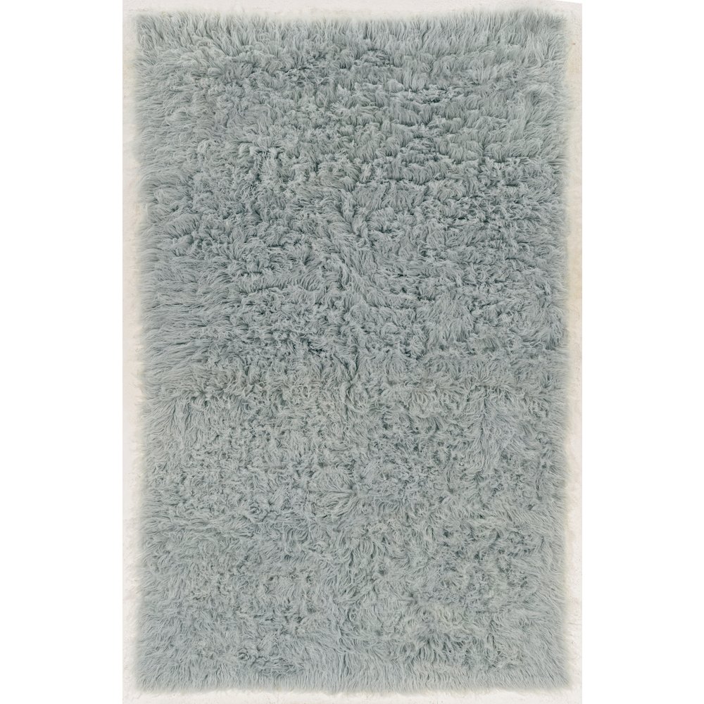 New Flokati 1400gram LightGrey 8x10, Rug. Picture 1