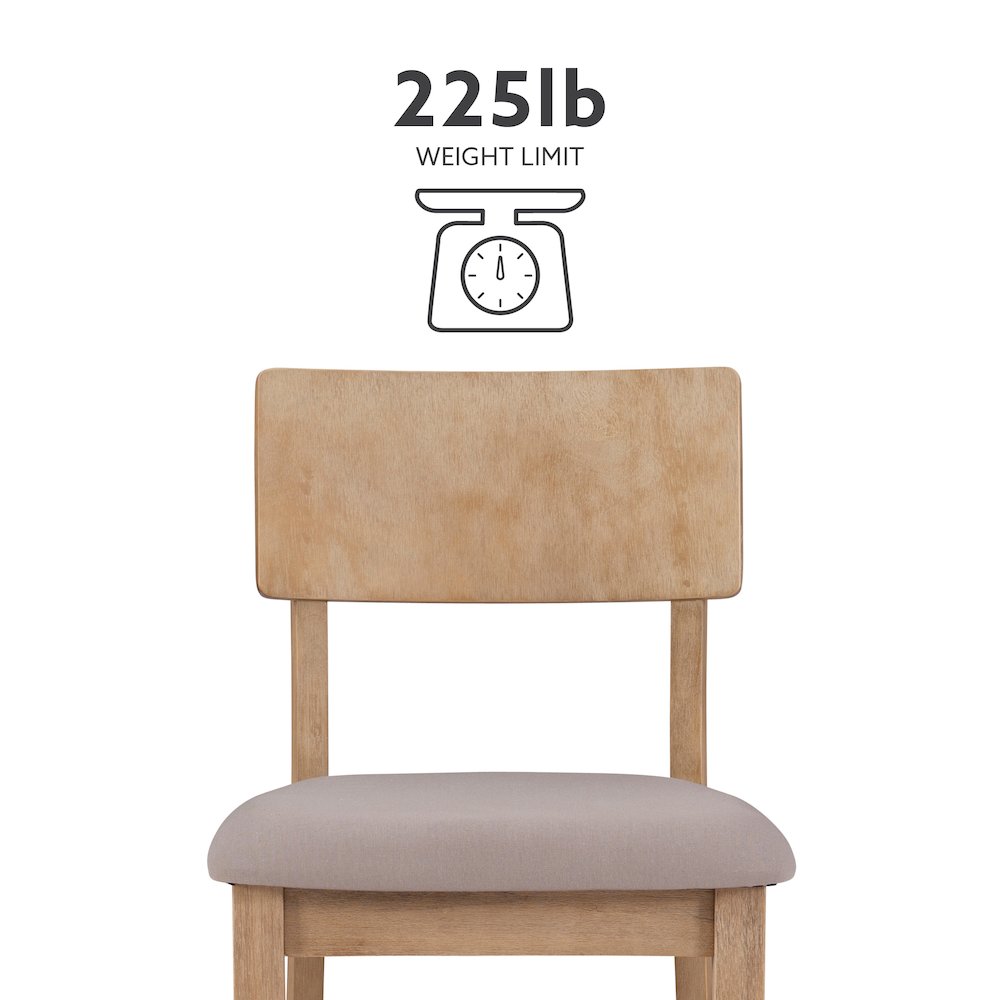 Jordan 24 In Gray Wash Counter Stool. Picture 13