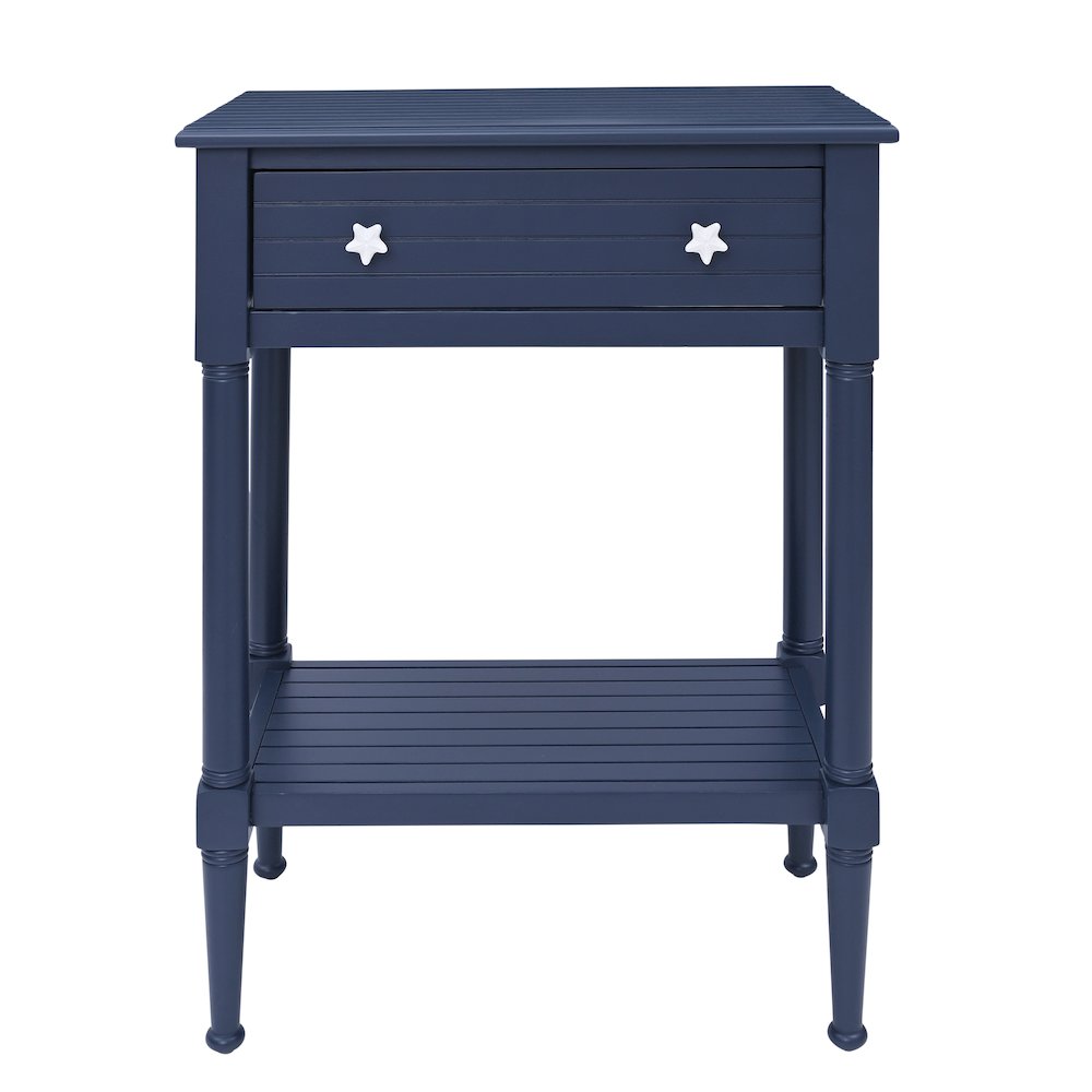 Seaboard Accent Table Navy. Picture 2