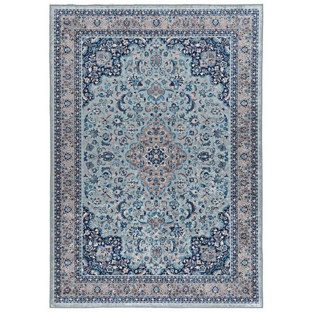 Emerald Barton Blue & Ivory 5x7, Rug. Picture 1