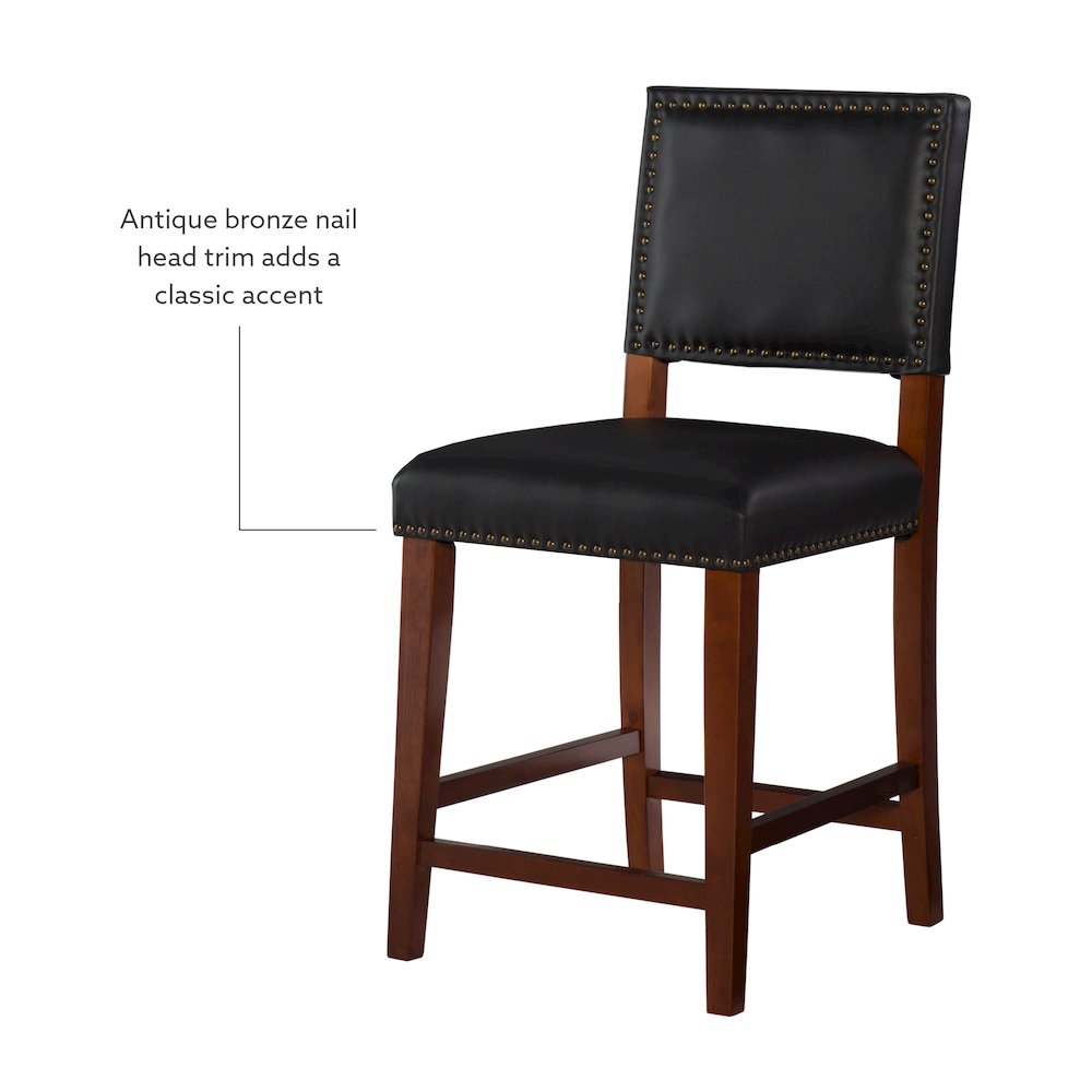 Brook Counter Stool Black. Picture 9