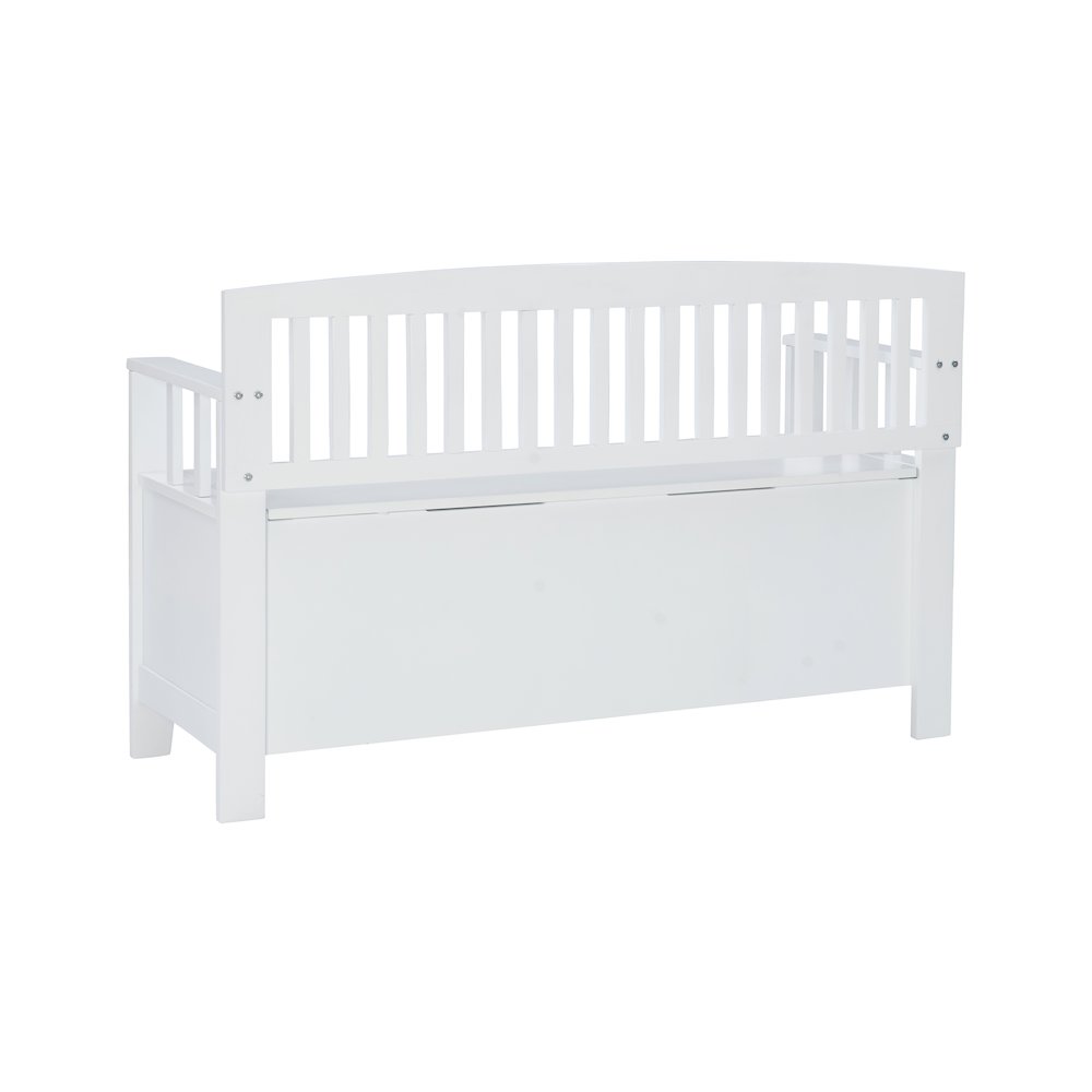 Cynthia Storage Bench White. Picture 12