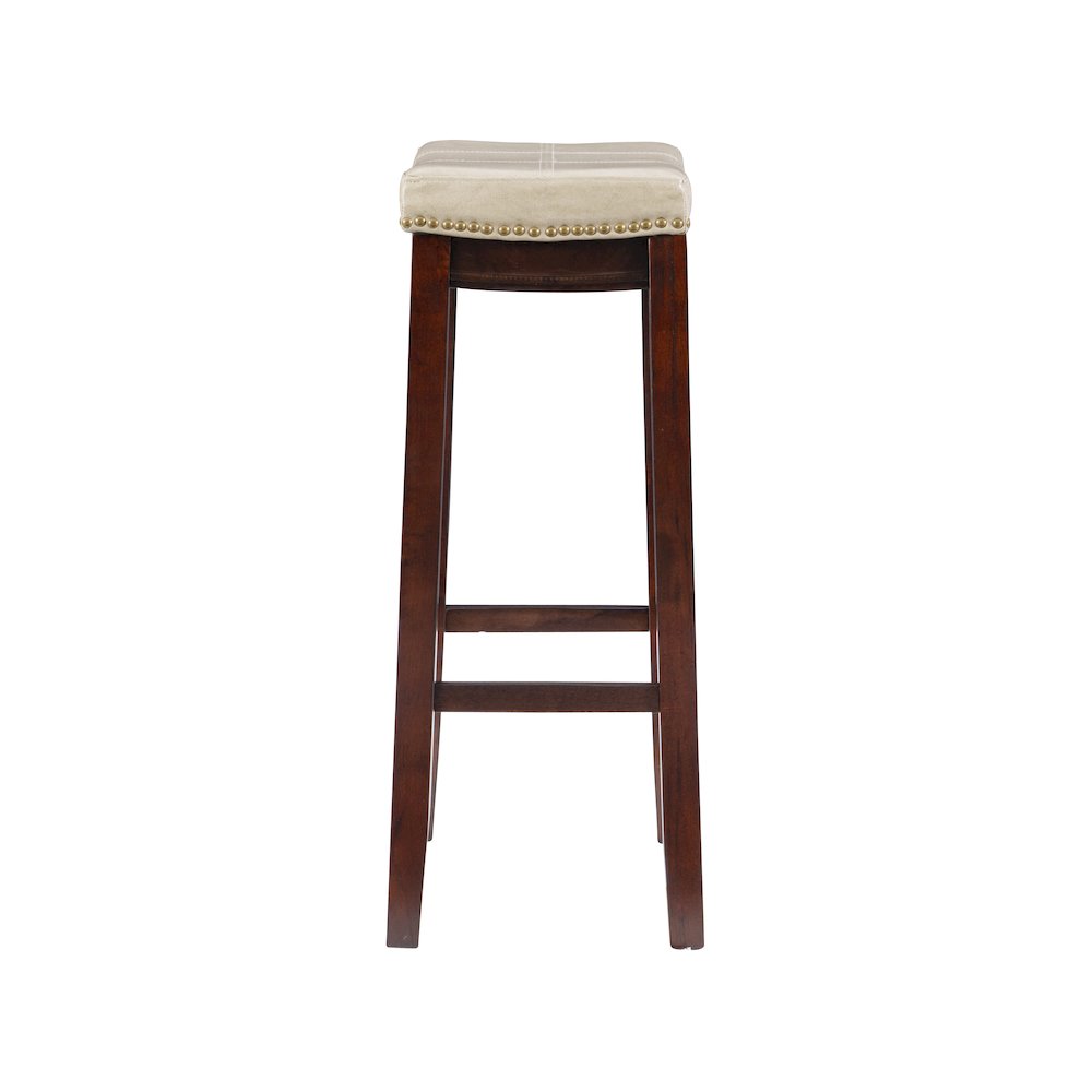 Claridge Beige Barstool. Picture 7