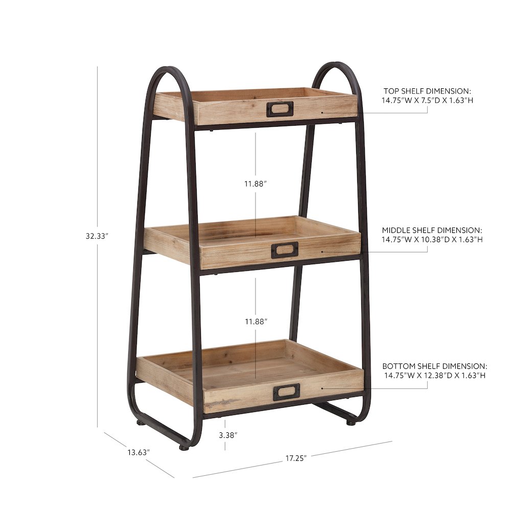 Three Tiered Storage Stand. Picture 11