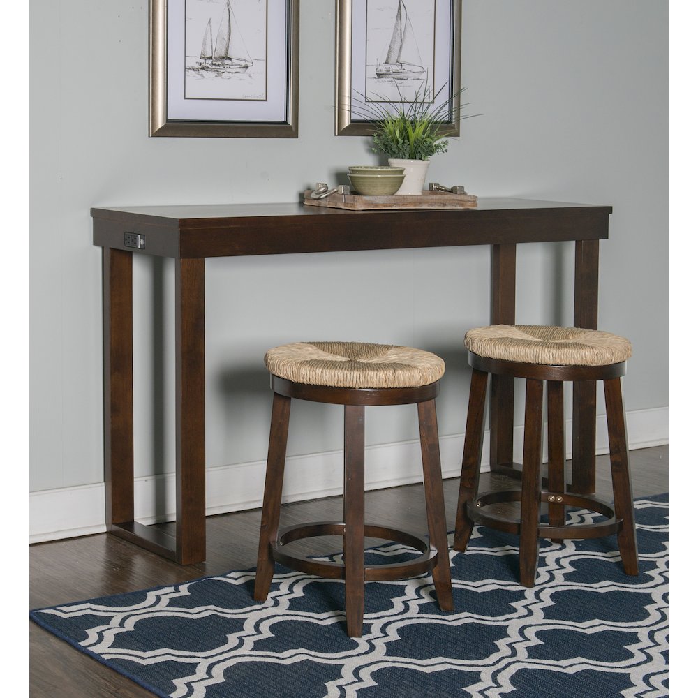 Salonika Reversible Quatrefoil Blue 5x8, Rug. Picture 2
