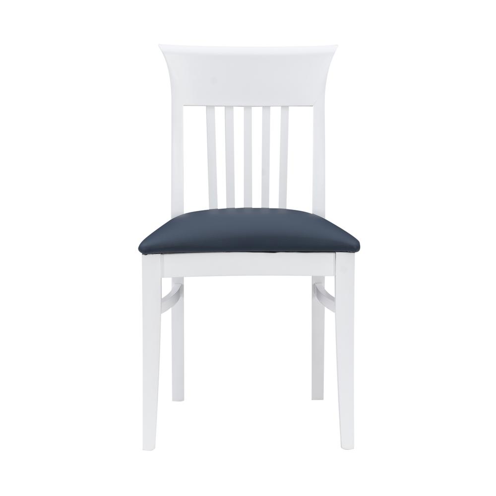 Jenny Upholstered  Chair White Set Of 2. Picture 12