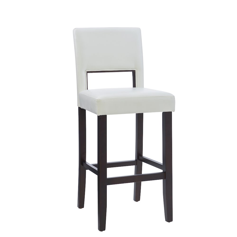 Vega Bar Stool White 30. Picture 6