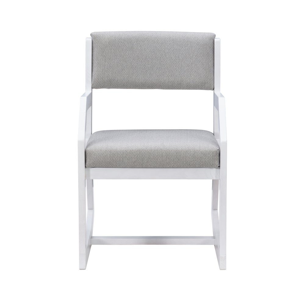 Robin 2 Position Sled Base Chair White. Picture 2