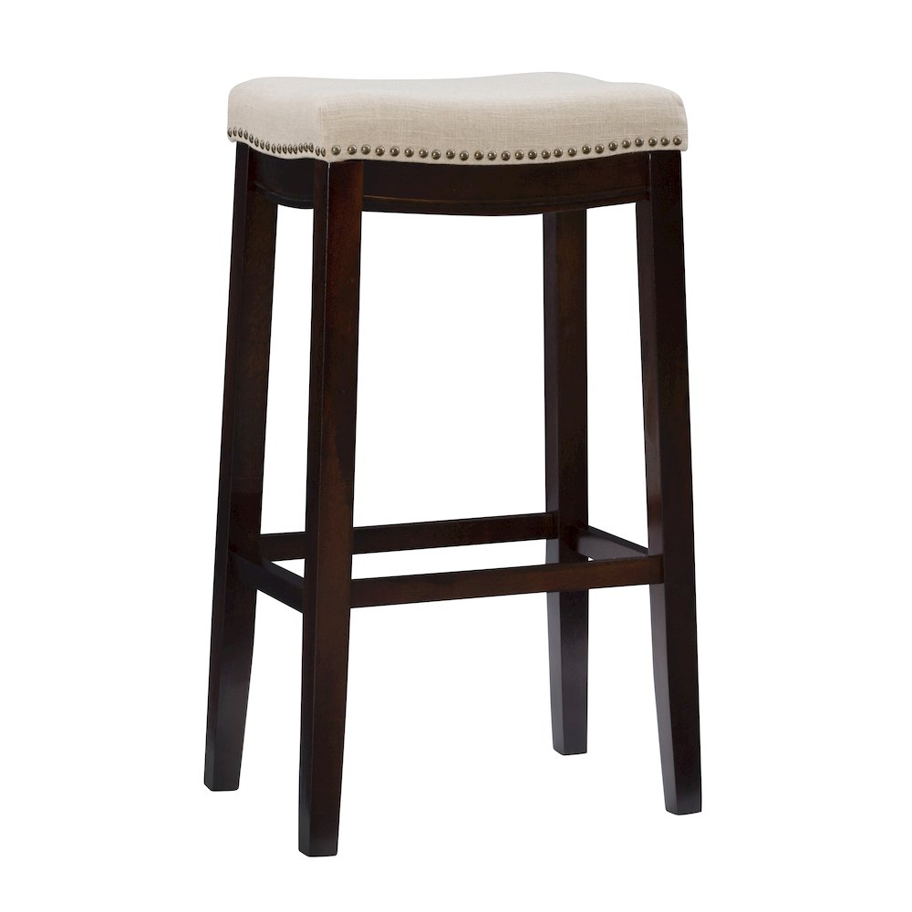 Claridge Linen Bar Stool. Picture 1