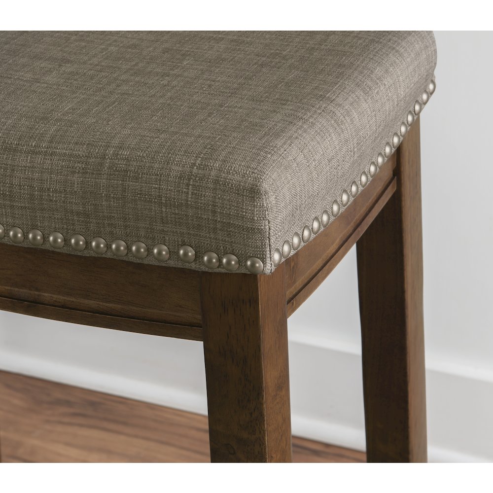 Claridge Rustic Counter Stool. Picture 5