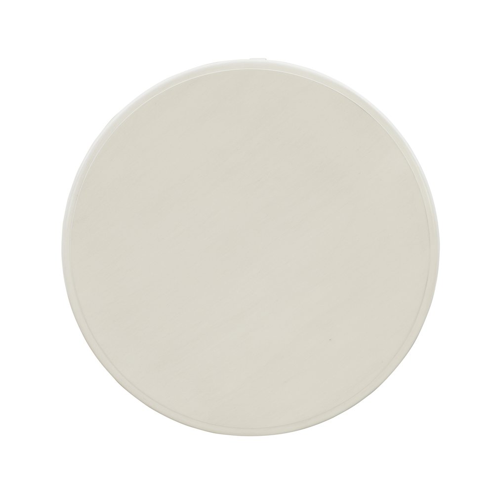 Aubert Accent Side Table, White. Picture 4
