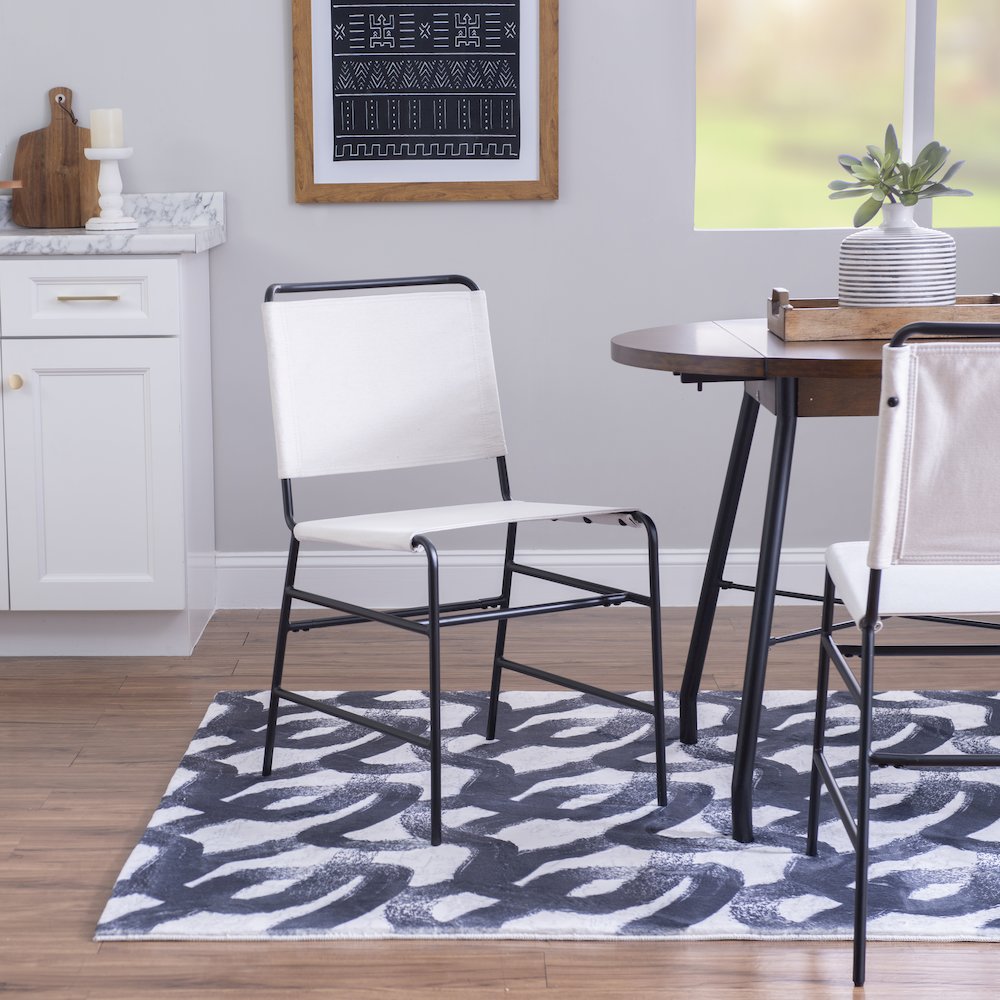 Wharton Dining Chair Cream. Picture 2