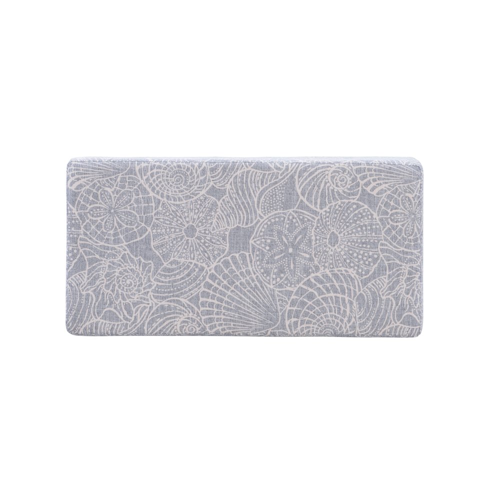 Stephanie Upholstered Storage Ottoman, Stone. Picture 9