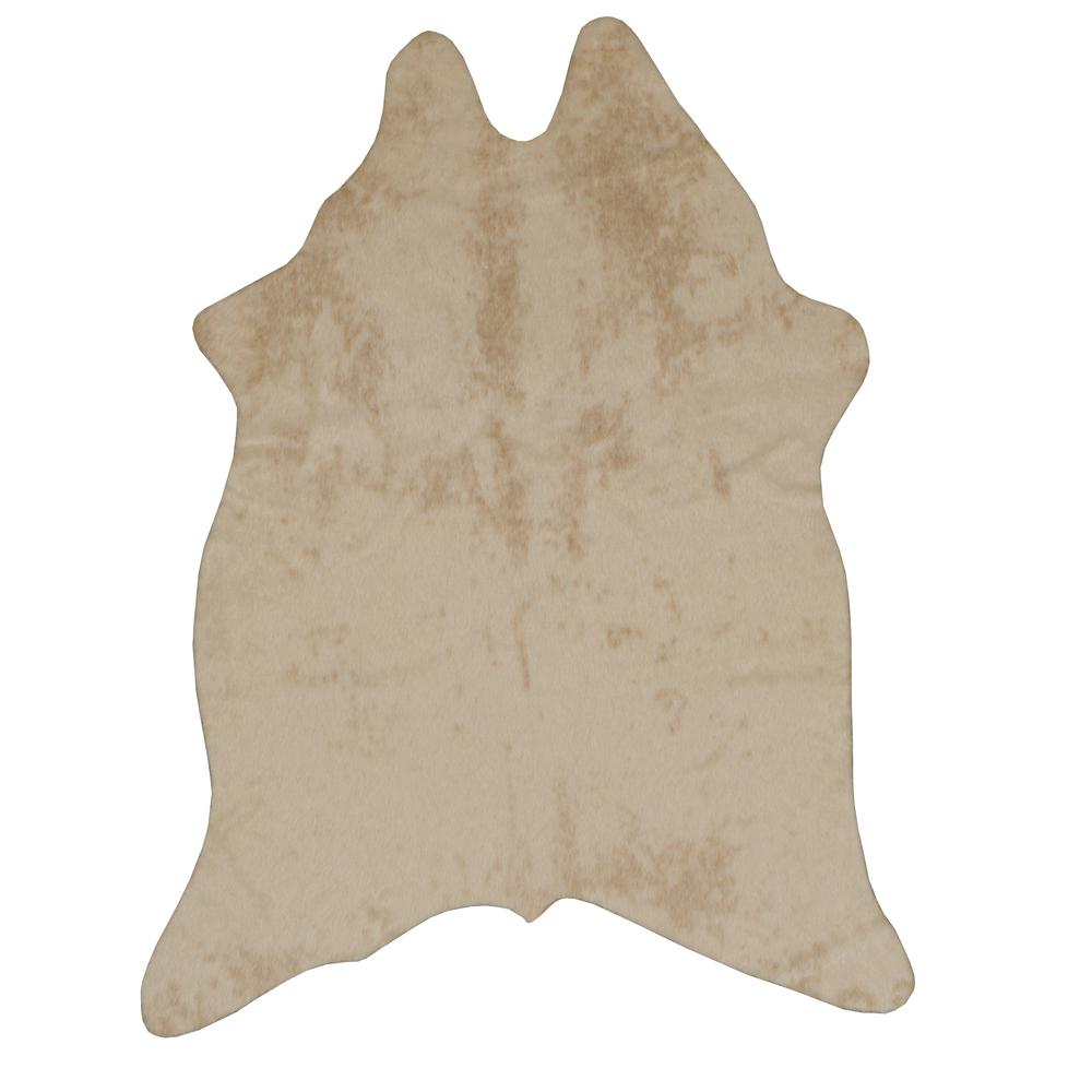 FAUX COW HIDE MINI IVORY, Rug. Picture 1