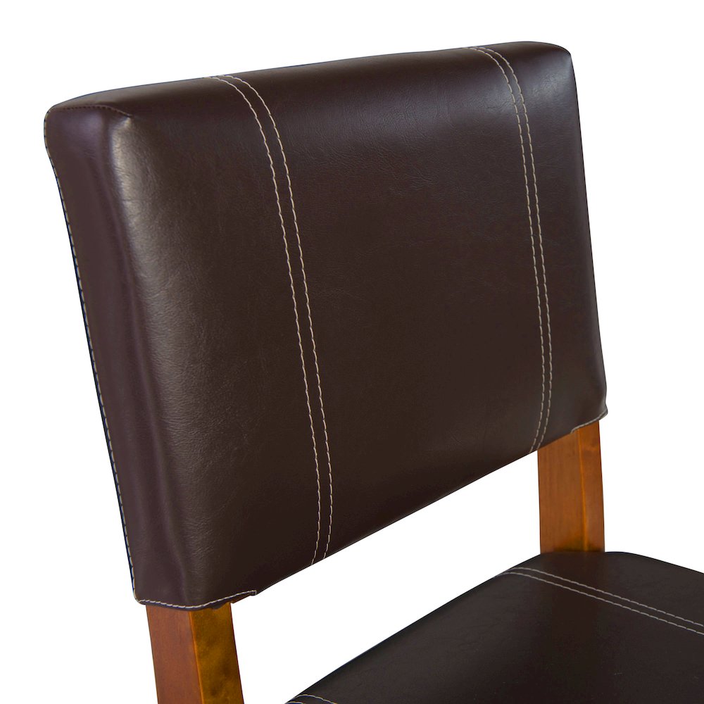 Milano Counter Stool Brown 24. Picture 3